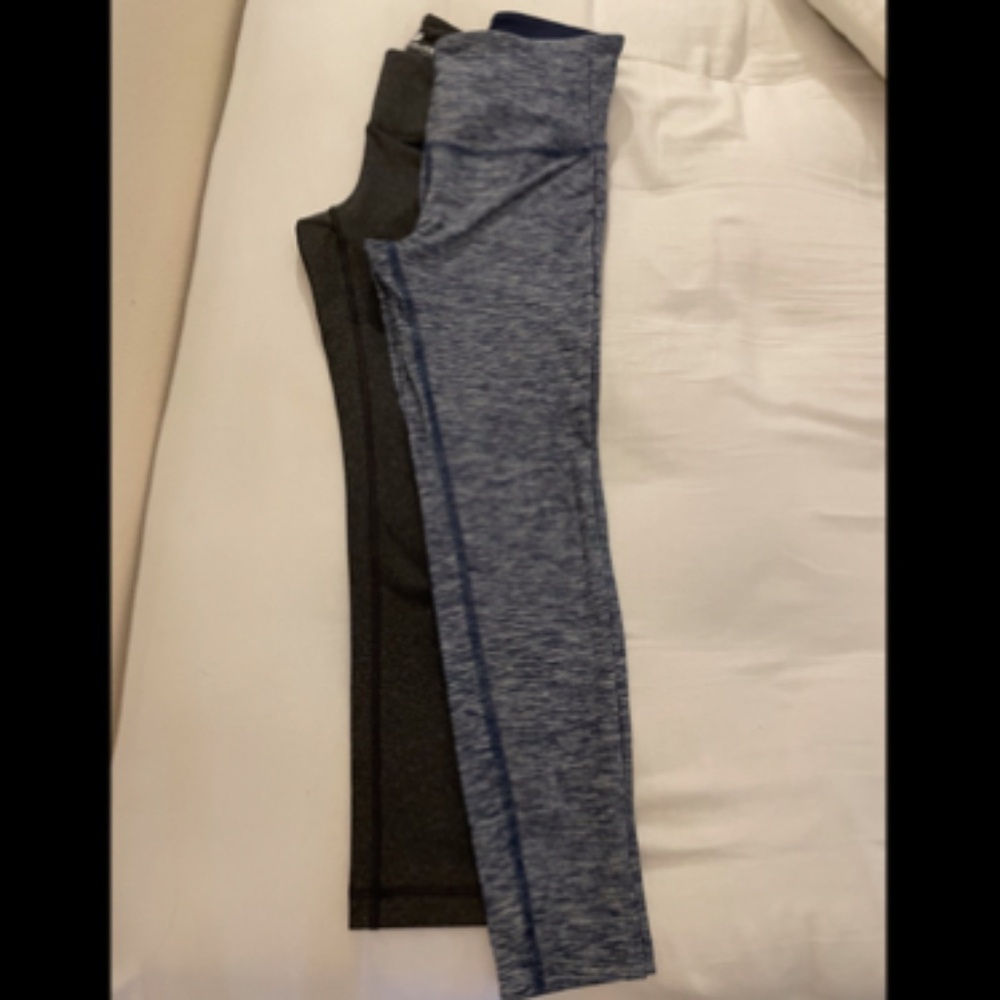 2 leggings 90 degrees and new balance size xs